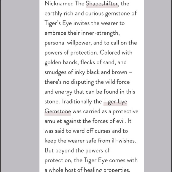 Gold Tiger’s Eye Genuine Semi-precious Gemstone Bracelet w/ volcanic lava beads - Picture 5 of 5